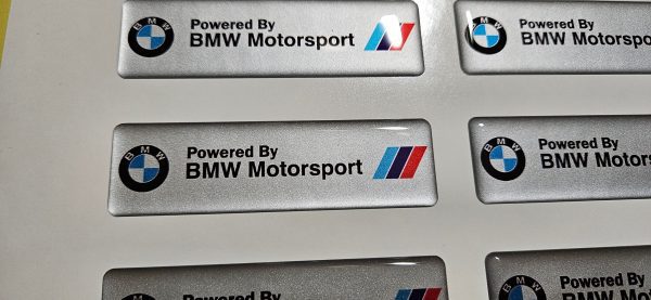 Обемен Стикер Powered by BMW Motorsport - Image 2