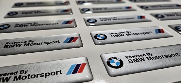 Обемен Стикер Powered by BMW Motorsport - Image 4