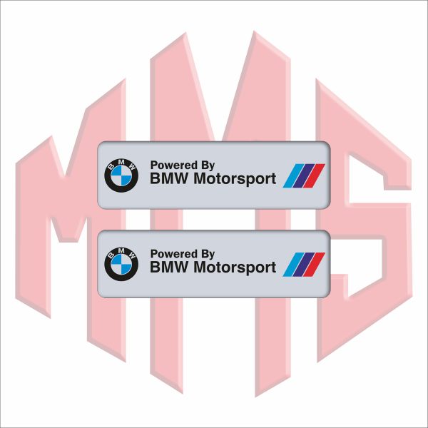 Обемен Стикер Powered by BMW Motorsport