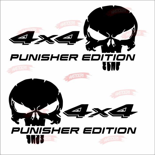 Стикер Punisher 4x4 edition - Image 2